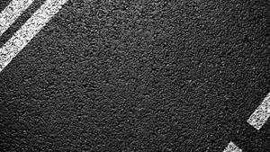 Texture Rough Black Asphalt Road Wallpaper