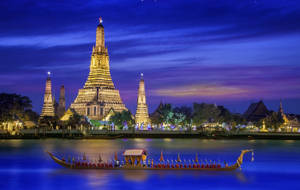 Thailand Wat Arun Chao Phraya Wallpaper