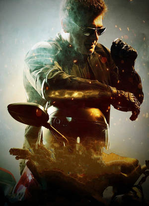 Thala Ajith In His Action-packed Bollywood Film, Valimai Wallpaper