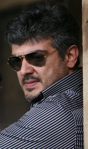 Thalia Ajith As Police Officer Arjun Kumar Wallpaper