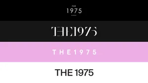 The 1975 Aesthetic Logos Wallpaper