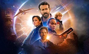 The Adam Project Characters Wallpaper