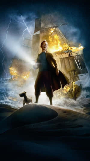 The Adventures Of Tintin Theatrical Release Poster Wallpaper