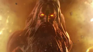 The All-powerful Zeus, King Of The Olympian Gods Wallpaper