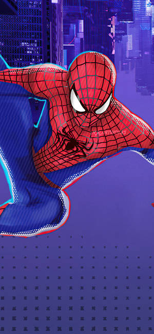 The Amazing Spider-man Web-slinging Through Nyc Wallpaper