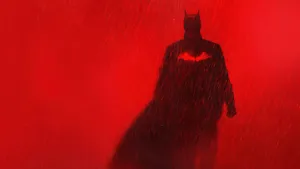 The Batman Walking In The Rain Wallpaper