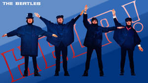 The Beatles Help Wallpaper