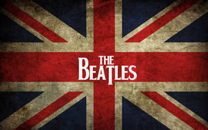 The Beatles Union Jack Wallpaper