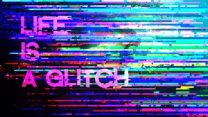 The Beauty And Mystery Of A Cute Glitch! Wallpaper