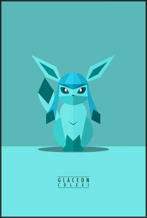 The Beauty Of The Ice-type Pokemon, Glaceon Wallpaper