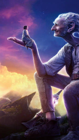 The Bfg Pink Sky Poster Wallpaper