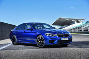 The Bmw M5 4k Shows An Admirable Luxury And Performance. Wallpaper