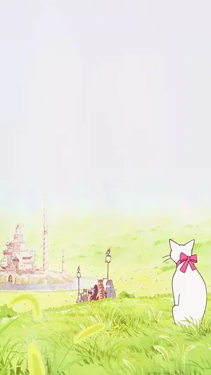 The Cat Returns - A Magical Adventure Awaits Wallpaper