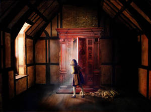 The Chronicles Of Narnia Wardrobe Wallpaper