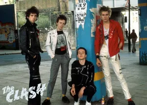 The Clash Debut Era 1976 Photoshoot Wallpaper