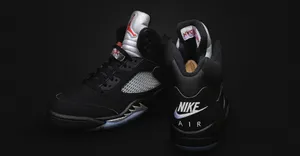 The Classic Air Jordan 4 Shoe Wallpaper