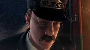 The Conductor In The Polar Express Wallpaper