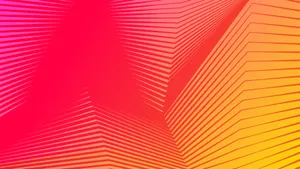 The Contrast Of Red And Orange Wallpaper