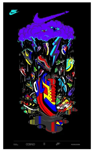 The Creativity Of Nike Graffiti Wallpaper