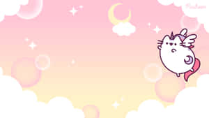 The Cutest Way To Get Something Done - Pusheen Pc Wallpaper