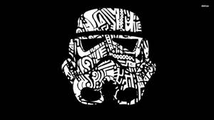The Design Of A Stormtrooper's Helmet Wallpaper