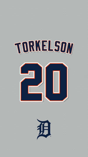 The Detroit Tigers Officially Licensed Baseball Logo Wallpaper