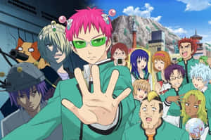 The Disastrous Life Of Saiki K Pk Academy Wallpaper
