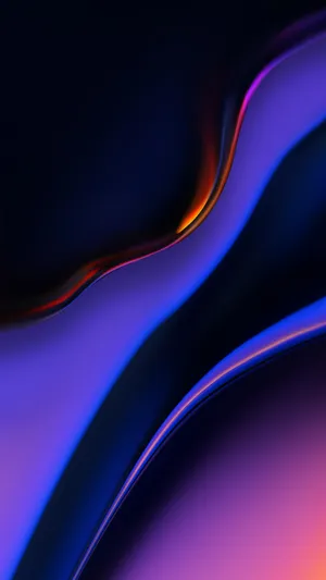 The Distinctive Pattern Of Blue Amoled Technology Wallpaper