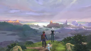 The Epic Fantasy Adventure Of The Dragon Prince Wallpaper