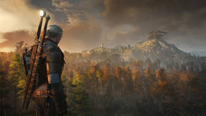 The Epic Saga Of Geralt Of Rivia Continues Wallpaper