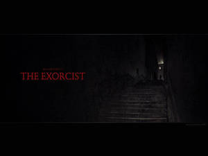The Exorcist Black Poster Wallpaper
