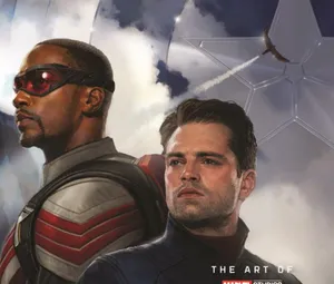 The Falcon And The Winter Soldier Digital Painting Wallpaper