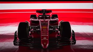 The Ferrari F1 Team Showcases Its Dominance On The Track Wallpaper