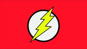 The Flash Symbol Logo Wallpaper