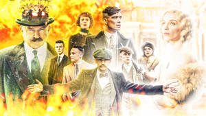 The Full Cast Of Peaky Blinders Wallpaper