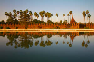 The Gates Of Mandalay Palace Wallpaper