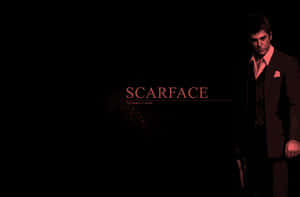 The Godfather - Tony Montana In His Iconic Pose Wallpaper