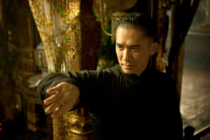 The Grandmaster Deep In Thought Before Making His Chess Move. Wallpaper