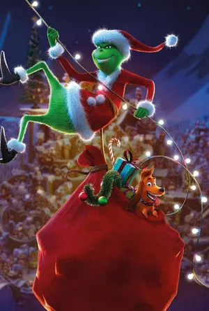 The Grinch Christmas Movie Poster Wallpaper