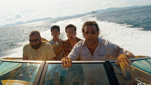 The Hangover Part Ii Beach Speedboat Ride Wallpaper