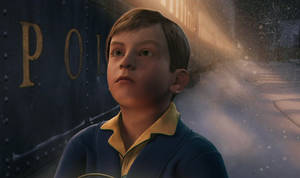 The Hero Boy From The Polar Express Film Wallpaper