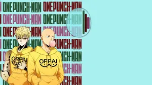 The Hero Of Saitama - One Punch Man Wallpaper