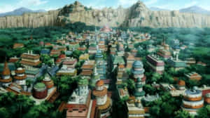 The Hidden Leaf Village - The Village Hidden Among The Trees Wallpaper