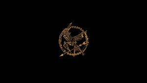 The Hunger Games Mockingjay Logo Art Wallpaper