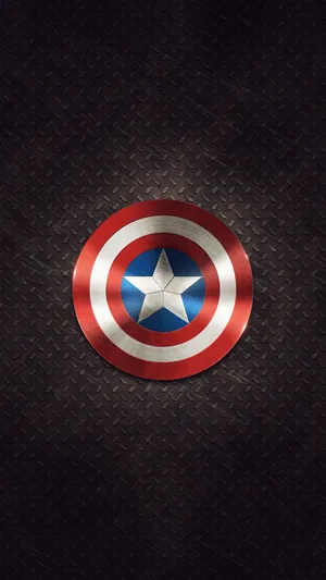 The Iconic Captain America Logo Wallpaper