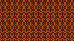 The Iconic Carpet Pattern From The Shining Movie Wallpaper
