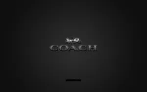 The Iconic Coach Logo Wallpaper