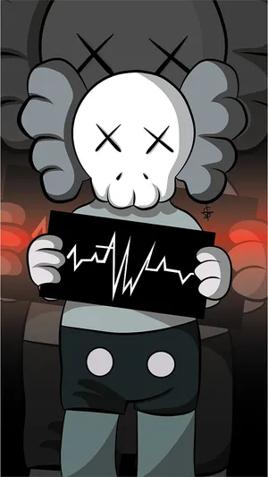 The Iconic Cool Kaws Wallpaper