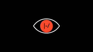 The Iconic Eye Logo Of Twenty One Pilots Wallpaper