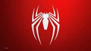 The Iconic Logo For Spider Man For Playstation 4 Wallpaper